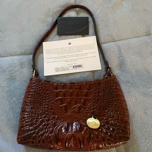 Mini Pecan Brahmin purse $50